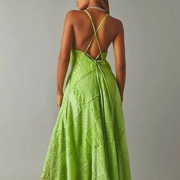 NWT Free People One Aurella Maxi Dress Size S - Picture 13 of 14